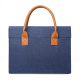 Sacoche Ordinateur Portable 13.3 Pouces En Tissu Oxford Résistant Et Imperméable Avec Poignée Confortable Pour Transport Faci...