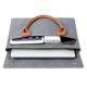 Sacoche Ordinateur Portable 13.3 Pouces En Tissu Oxford Résistant Et Imperméable Avec Poignée Confortable Pour Transport Faci...