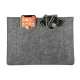 Sacoche Ordinateur Portable 13 Pouces Gris Protection Complète Contre Chocs Et Rayures Design Confortable Facile À Transporte...