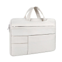 Sacoche Ordinateur Portable &Eacute;tanche Et R&eacute;sistante 13.3 Pouces Design L&eacute;ger Et Confortable En Polyester Cr&egrave;me - www.yonis-shop...