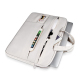 Sacoche Ordinateur Portable Étanche Et Résistante 13.3 Pouces Design Léger Et Confortable En Polyester Crème - www.yonis-shop...