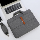 Sacoche Ordinateur Portable Résistante Et Étanche Pour Ordinateur 13-13.3 Pouces Grise Haute Qualité Avec Grande Capacité - w...