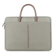 Sacoche Ordinateur Portable 13 Pouces Étanche et Antichoc avec Poignée PU pour Homme et Femme - www.yonis-shop.com