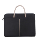 Sacoche Ordinateur Portable 13 Pouces Étanche et Antichoc avec Poignée PU pour Homme et Femme - www.yonis-shop.com