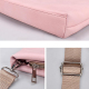 Sacoche Ordinateur Portable 13.3 Pouces Rose Avec Bandoulière Amovible Design Léger et Élégant En PU - www.yonis-shop.com