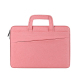 Sacoche Ordinateur Portable Étanche Et Anti-Choc 13.3 Pouces Rose Design Multi-Compartiments Confortable Et Résistante - www....