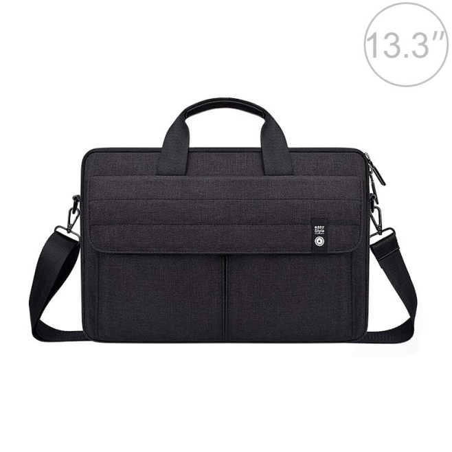 Sacoche Ordinateur Portable Imperméable Avec Espace Multi-Couches Et Bretelle Amovible Pour Laptop 13.3 Pouces - www.yonis-sh...