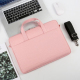 Sacoche Ordinateur Portable Imperméable En Tissu Oxford Pour PC 13.3 Pouces Noir Protection Anti-Rayures Compartiment Pratiqu...