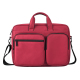 Sacoche Ordinateur Portable Grande Capacité Imperméable Rouge Vin Résistante et Confortable Pour Voyage Quotidien - www.yonis...