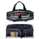 Sacoche Ordinateur Portable Grande Capacité Imperméable Rouge Vin Résistante et Confortable Pour Voyage Quotidien - www.yonis...