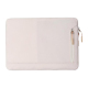 Sacoche Ordinateur Portable Femme Universelle 15 Pouces Beige Étanche et Durable