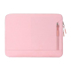 Sacoche Ordinateur Portable Femme Universelle Étanche Et Élégante Avec Doublure En Peluche Rose Pour Ordinateur 15 Pouces