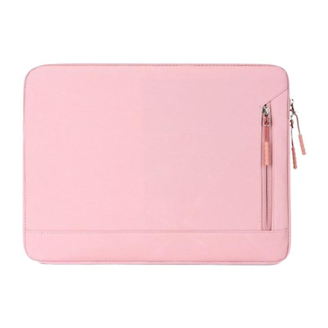 Sacoche Ordinateur Portable Femme Universelle Étanche Et Élégante Avec Doublure En Peluche Rose Pour Ordinateur 15 Pouces - w...