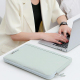 Sacoche Ordinateur Portable 14 Pouces Femme Étanche Anti-Fouling Avec Doublure Douce Et Compartiment Accessoires - www.yonis-...