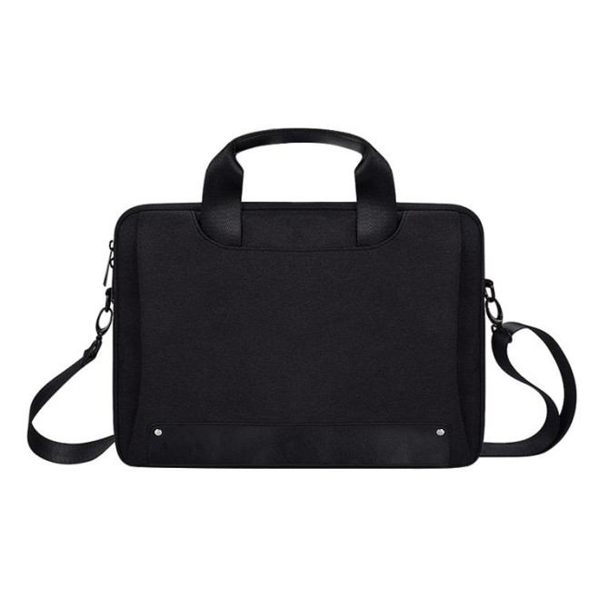 Sacoche Ordinateur Portable Imperméable Résistante Pour 15.6 Pouces Avec Poignée Cachée Et Sangle Ajustable Grise - www.yonis...