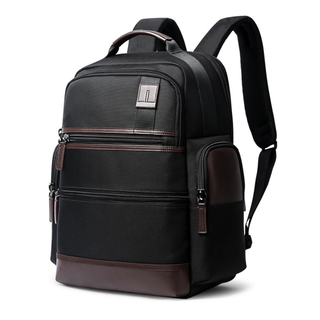 Sacoche Ordinateur Portable Antivol Imperméable Grande Capacité Avec Port USB Taille Compacte Noir - www.yonis-shop.com