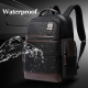 Sacoche Ordinateur Portable Antivol Imperméable Grande Capacité Avec Port USB Taille Compacte Noir - www.yonis-shop.com