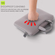 Sacoche Ordinateur Portable 15.6 Pouces Design Élégant Avec Poignée Cachée Matériau Respirant Et Poche Externe Pour Accessoir...