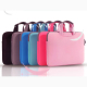 Sacoche Ordinateur Portable 15.6 Pouces Design Élégant Avec Poignée Cachée Matériau Respirant Et Poche Externe Pour Accessoir...
