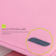 Sacoche Ordinateur Portable 15.6 Pouces Design Élégant Avec Poignée Cachée Matériau Respirant Et Poche Externe Pour Accessoir...