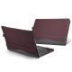 Sacoche Ordinateur Portable 15.6 Pouces en Cuir PU Anti-Chute avec Support - www.yonis-shop.com