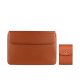 Sacoche Ordinateur Portable Cuir PU Étanche et Résistante Avec Support Intégré Taille 14.1-15.4 Pouces Design Léger et Pratiq...