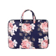 Sacoche Ordinateur Portable 15 Pouces Motif Rose Blanche Étanche Résistante Aux Chocs Ultra-Fine Avec Poignée Cachée