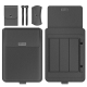 Sacoche Ordinateur Portable 4 en 1 Légère et Pratique en Cuir PU pour MacBook 13-14 Pouces - www.yonis-shop.com