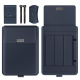 Sacoche Ordinateur Portable 4 en 1 Légère et Pratique en Cuir PU pour MacBook 13-14 Pouces - www.yonis-shop.com