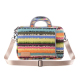 Sacoche Ordinateur Portable 15 Pouces Étanche Résistante Aux Chocs Avec Poches Latérales et Doublure en Flanelle