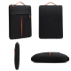 Sacoche Ordinateur Portable 15-16 Pouces Élégante et Légère en Nylon Déperlant avec Protection Douce et Compartiments Multipl...