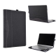 Sacoche Ordinateur Portable 15 Pouces Texture Tissu En Cuir Avec Fonction Support
