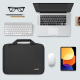 Sacoche Ordinateur Portable Étanche Et Élégante Pour Macbook Et PC 14-16 Pouces Avec Grande Capacité Et Protection Multi-Couc...