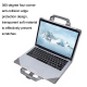 Sacoche Ordinateur Portable Rose Protection 360° Ultra-Fine Cuir Imperméable Anti-Rayures Avec Poignée Confortable - www.yoni...