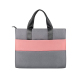 Sacoche Ordinateur Portable 14-15 Pouces Étanche Et Résistante Avec Grande Capacité Rose Et Grise