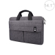 Sacoche Ordinateur Portable Étanche Design Multi-Couches Pour Laptop 14.1 Pouces Gris Protection Anti-Rayures - www.yonis-sho...