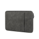Sacoche Ordinateur Portable Imperméable Double Couche En Cuir De Mouton Taille 14.1-15.4 Pouces Anti-Choc Et Anti-Vol Couleur...
