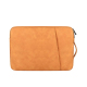 Sacoche Ordinateur Portable En Peau De Mouton Élégante Gris Taille 14.1-15.4 Pouces Protection Choc Ultra Fine Et Légère - ww...