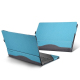 Sacoche Ordinateur Portable Cuir Anti-Chute Protection Optimale Bleu Profond Confort Respirant - www.yonis-shop.com