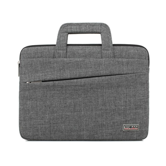 Sacoche Ordinateur Portable 14 Pouces Imperméable Confort Ergonomique Tissu Oxford Résistant Anti-Choc Zipper Invisible - www...