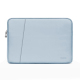 Sacoche Ordinateur Portable Cuir PU Bleu Ciel Double Couche Étanche Résistante 13 à 14 Pouces