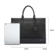 Sacoche Ordinateur Portable Cuir Grande Capacité Étanche Résistante Pour Ordinateur 14 Pouces - www.yonis-shop.com