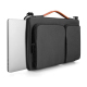 Sacoche Ordinateur Portable Étanche Avec Poignée Télescopique Et Protection 360° Pour PC 13 à 14 Pouces Noir - www.yonis-shop...