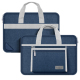 Sacoche Ordinateur Portable 14 Pouces Tissu Oxford Résistante à l'Eau avec Pochette Accessoire Intégrée Design Élégant et Min...