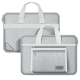 Sacoche Ordinateur Portable 14 Pouces Tissu Oxford Résistante à l'Eau avec Pochette Accessoire Intégrée Design Élégant et Min...