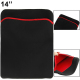Sacoche Ordinateur Portable 14 Pouces Design Unique Protection Anti-Choc et Anti-Poussière Noir - www.yonis-shop.com