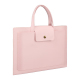 Sacoche Ordinateur Portable En Cuir PU Jaune Étanche Et Résistante Pour Ordinateur 13/14 Pouces - www.yonis-shop.com