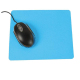 Tapis De Souris Antidérapant Ultra Mince Couleur Unie Pour Bureau Et Gaming - Jaune - Lavable Et Durable