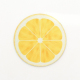 Tapis De Souris Rond 22cm Série Fruits Design Pastèque Accessoire Bureau En Caoutchouc - www.yonis-shop.com