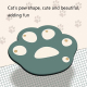 Tapis De Souris Patte De Chat Antidérapant En Caoutchouc Naturel Vert 28x25cm Design Confortable Et Mignon - www.yonis-shop.com